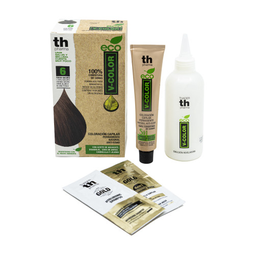Vopsea naturală pentru păr – blond închis, 1 bucată