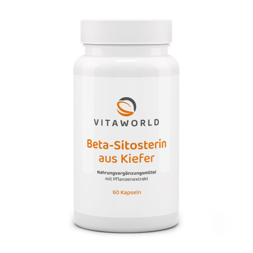 Beta-Sitosterol. Textul de tradus este o descriere a unui produs supliment alimentar.