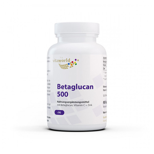 Beta-glucan 500 mg with vitamin C and zinc

Beta-glucan 500 mg cu vitamina C și zinc