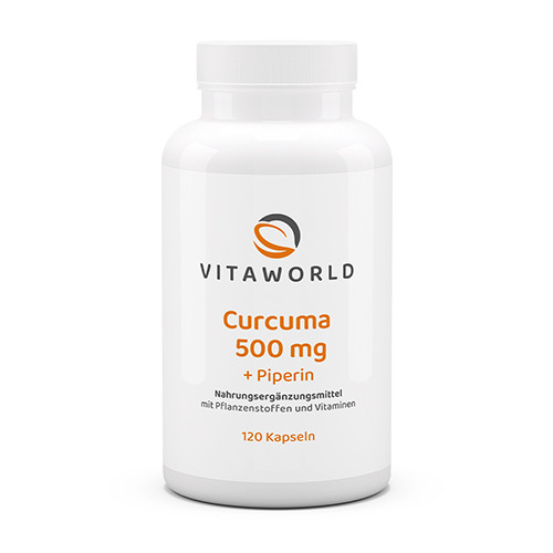 Curcuma + piperin cu vitamine din complexul B.