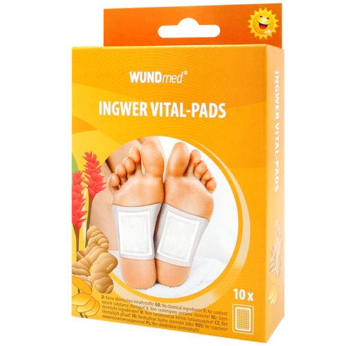 Plasturi detoxifianți – cu ghimbir, 10 plasturi