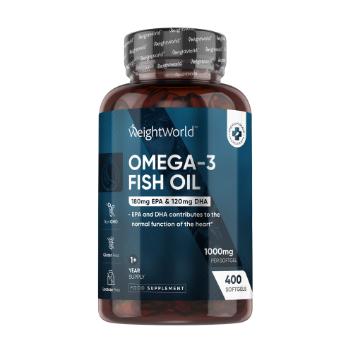 Omega-3 1000 mg, 400 de capsule moi