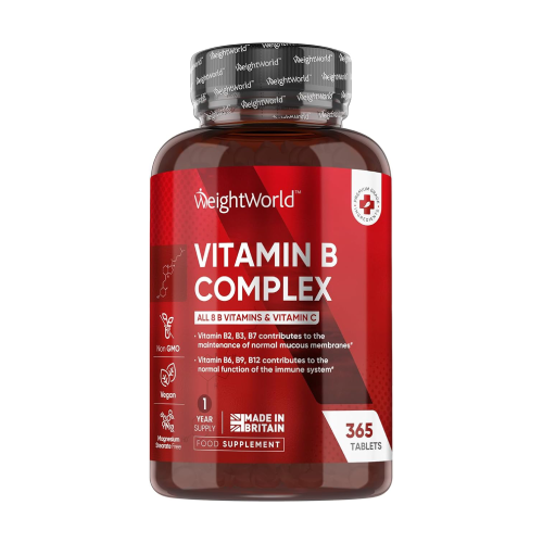 Vitaminele din complexul B sub formă de tablete.