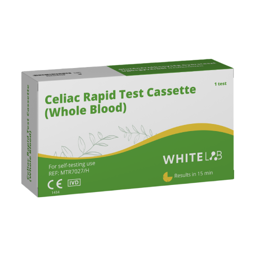 Test rapid pentru boala celiacă Test rapid pentru boala celiacă.