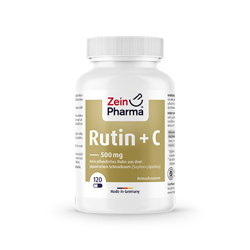 Rutin + vitamina C în capsule vegane