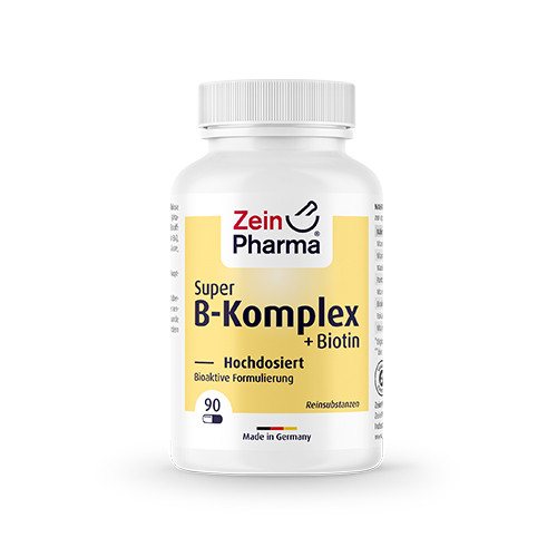 Super complex de vitamine B + Biotina