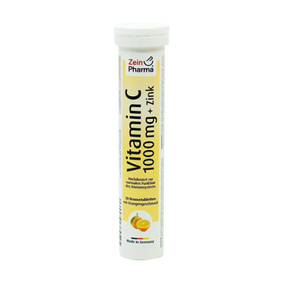 Vitamina C + zinc comprimate efervescente